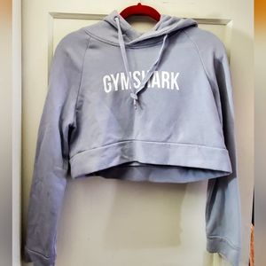 Gymshark crop long sleeve hoodie